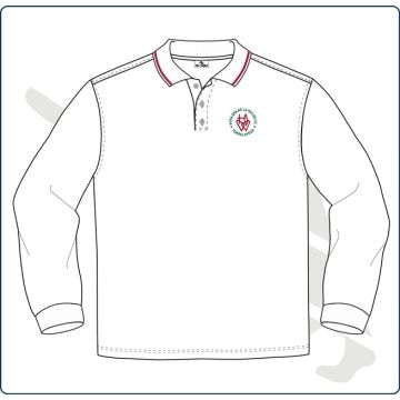 Polo manga larga
